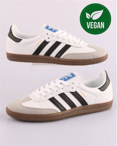 adidas samba vegan weiß|Adidas Samba vegan white black.